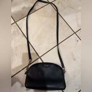 Black leather Kate Spade bag